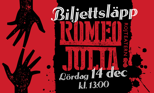 Biljettsläpp för Romeo Julia!