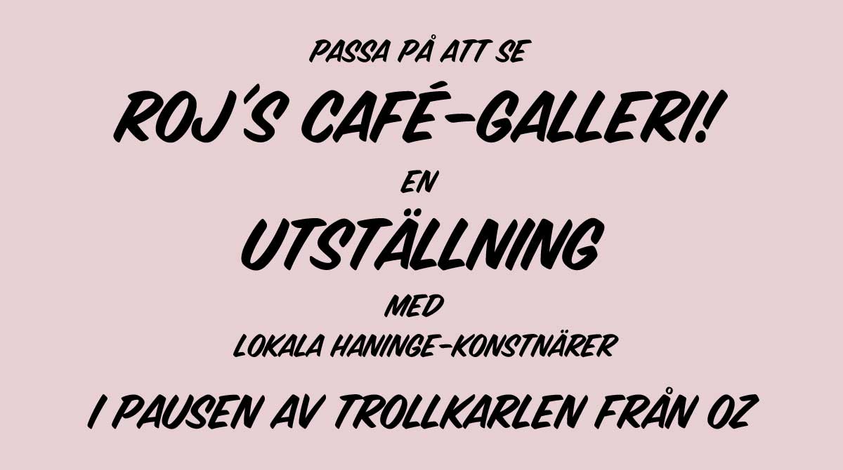 Konstutställning!